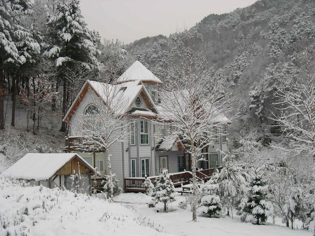 平昌快乐的梦旅馆别墅 外观 照片